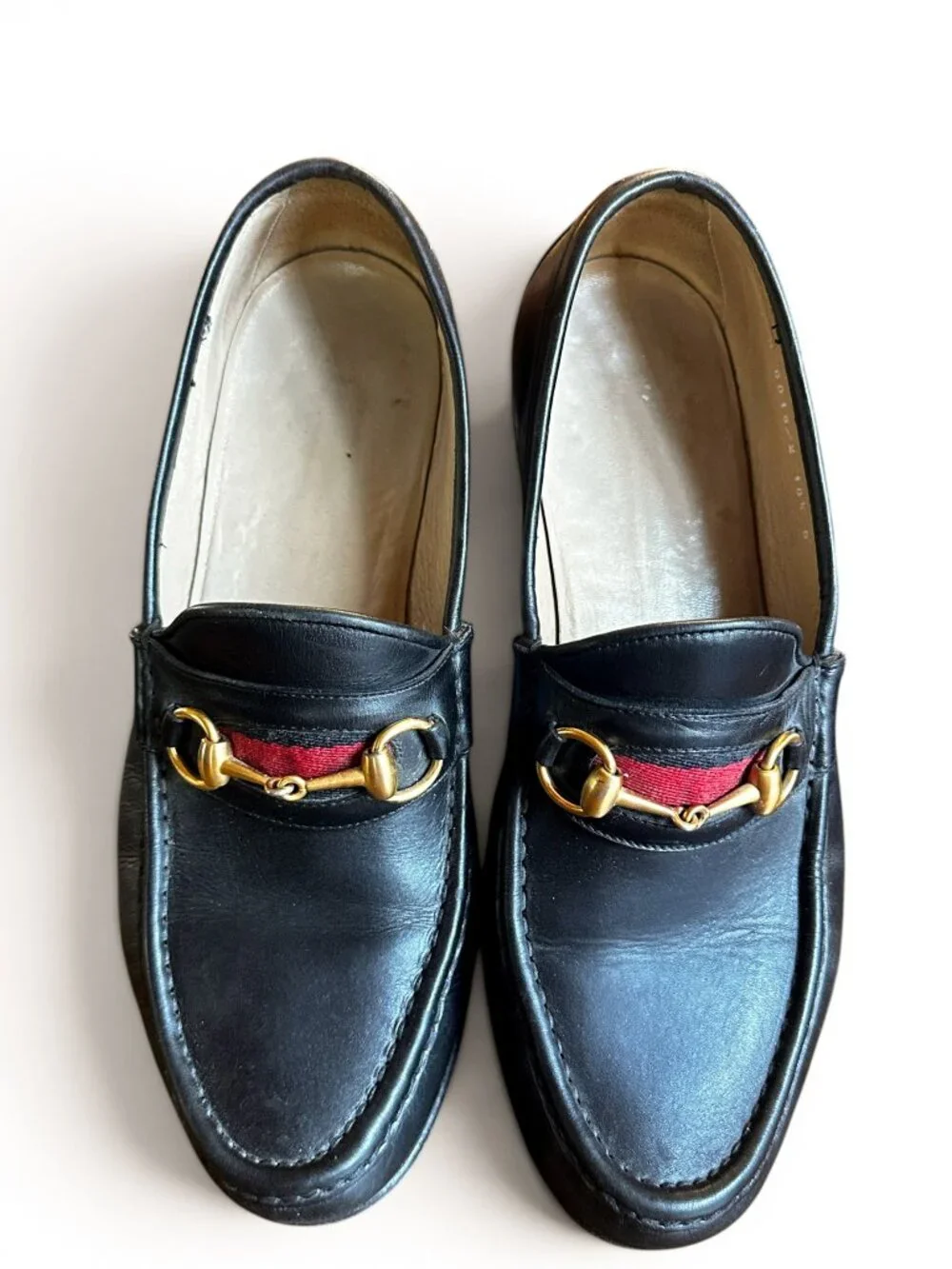 Gucci Black Leather Horsebit Loafers 10.5 D-Men’s Size 110 0010/2
